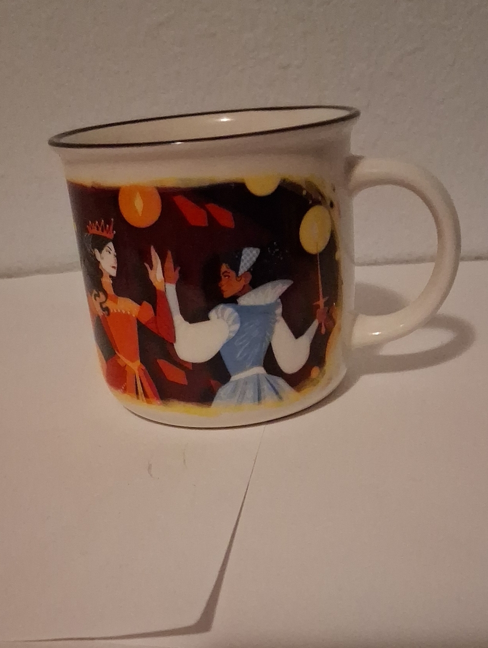 Beautiful Illumicrate Priory the Orange Tree "Banked Fire" Mug